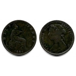 (754) Gran Bretaña. 1889. Half Penny (BC)