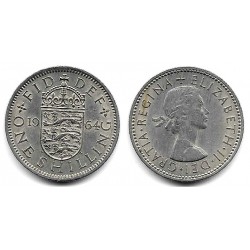 (904) Gran Bretaña. 1964. 1 Shilling (MBC+)