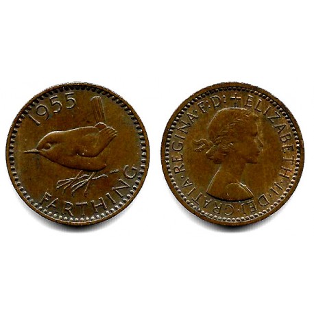 (895) Gran Bretaña. 1955. Farthing (MBC+)