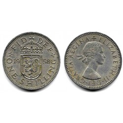 (905) Gran Bretaña. 1958. 1 Shilling (MBC)