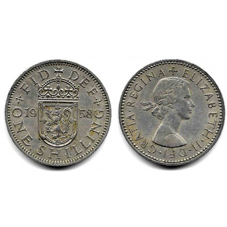 (905) Gran Bretaña. 1958. 1 Shilling (MBC)