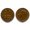 (825) Gran Bretaña. 1928. Farthing (EBC)