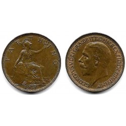 (825) Gran Bretaña. 1931. Farthing (EBC)