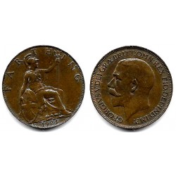(808.2) Gran Bretaña. 1924. Farthing (MBC+)