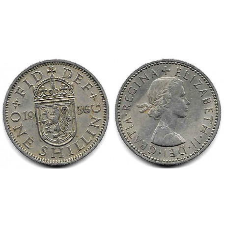 (905) Gran Bretaña. 1956. 1 Shilling (MBC)