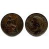 (808.2) Gran Bretaña. 1923. Farthing (MBC)