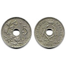 (67) Bélgica. 1930. 5 Centimes (MBC)