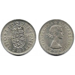 (904) Gran Bretaña. 1954. 1 Shilling (MBC+)