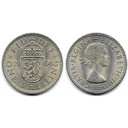 (905) Gran Bretaña. 1956. 1 Shilling (EBC)