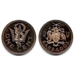 (10) Barbados. 1973. 1 Cent (EBC+)