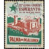 Viñeta. 22º Congreso Hispano de Esperanto. Palma de Mallorca. Año 1961 (Usado)