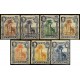 Nyassa. Serie de 7 Valores (Nuevo, con señal de fijasellos y manchas de óxido)