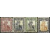 Nyassa. Serie de 4 Valores (Nuevo, con señal de fijasellos y leves manchas de óxido)