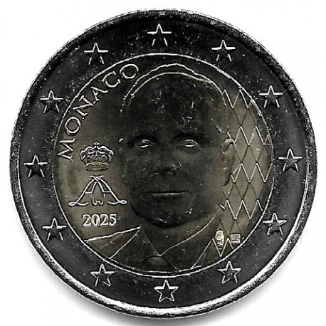 Mónaco. 2025. 2 Euro (SC)