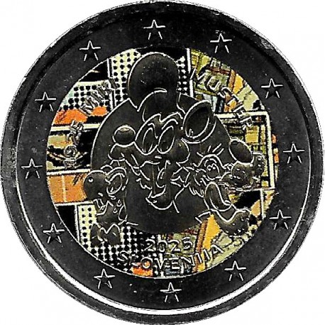 Eslovenia. 2025. 2 Euro (SC) Coloreada