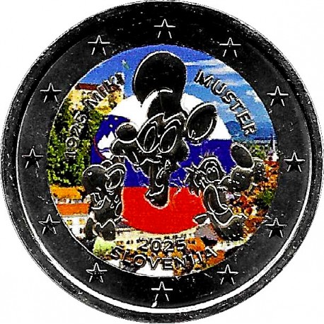 Eslovenia. 2025. 2 Euro (SC) Coloreada