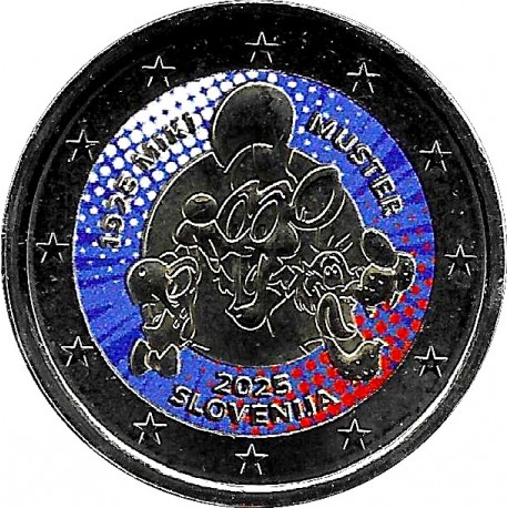 Eslovenia. 2025. 2 Euro (SC) Coloreada