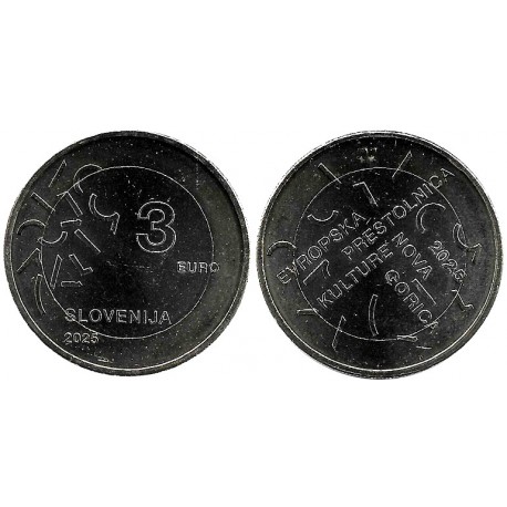 Eslovenia. 2025. 3 Euro (SC)