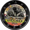 Andorra. 2025. 2 Euro (SC) Coloreada