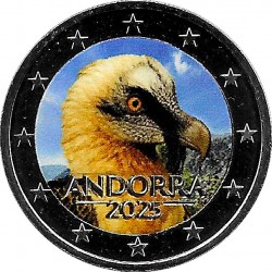 Andorra. 2025. 2 Euro (SC) Coloreada