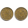 (24b) República Tunecina. 1945. 50 Centimes (EBC)