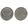 (277) República Tunecina. 1954. 5 Francs (MBC)