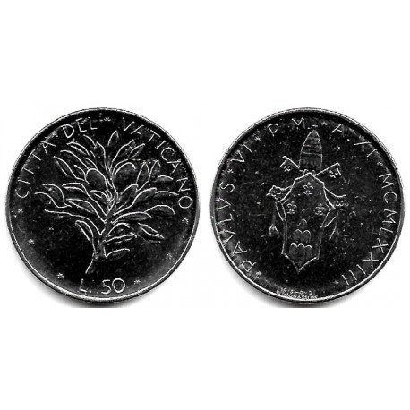 (121) Ciudad del Vaticano. 1973. 50 Lira (SC)