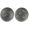 (356) Estados Unidos de América. 2004(D). Quarter Dollar (EBC+) Florida