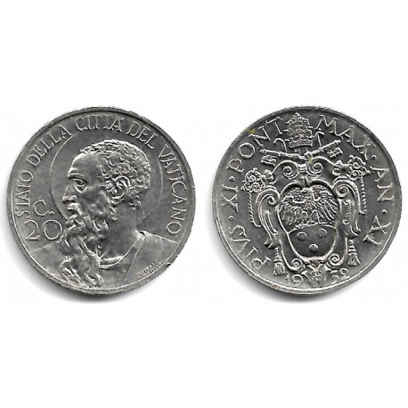 (3) Ciudad del Vaticano. 1932. 20 Centesimo (EBC+)