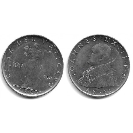 (64.2) Ciudad del Vaticano. 1960. 100 Lira (EBC)