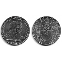 (36) Ciudad del Vaticano. 1942. 2 Lira (SC)
