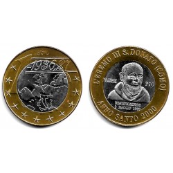 Ciudad del Vaticano. 2000. 1 Euro (SC-) Prueba