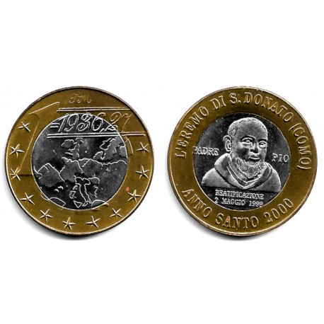 Ciudad del Vaticano. 2000. 1 Euro (SC-) Prueba