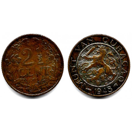 (42) Curasao. 1948. 2½ Cents (MBC+)