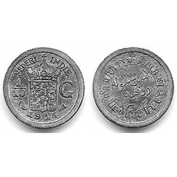 (311) Indias Holandesas. 1914. 1/10 Gulden (MBC+)