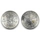 (318) Indias Holandesas. 1942S. 1/10 Gulden (SC) (Plata)