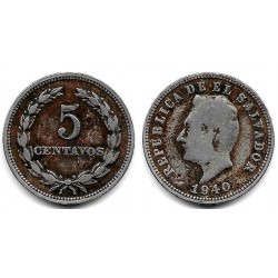 (134) El Salvador. 1940. 5 Centavos (BC)
