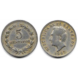 (134) El Salvador. 1967. 5 Centavos (MBC+)