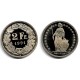 (21a.3) Suiza. 1991B. 2 Francs (SC)