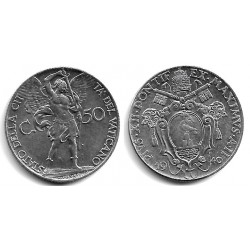 (25a) Ciudad del Vaticano. 1940. 50 Centesimi (SC-)