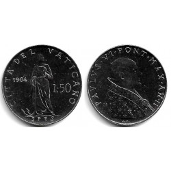 (81.1) Ciudad del Vaticano. 1964. 50 Lira (SC)