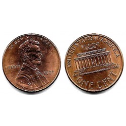 (201b) Estados Unidos de América. 2005. 1 Cent (SC-)