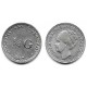 (44) Curasao. 1947. ¼ Gulden (MBC) (Plata)