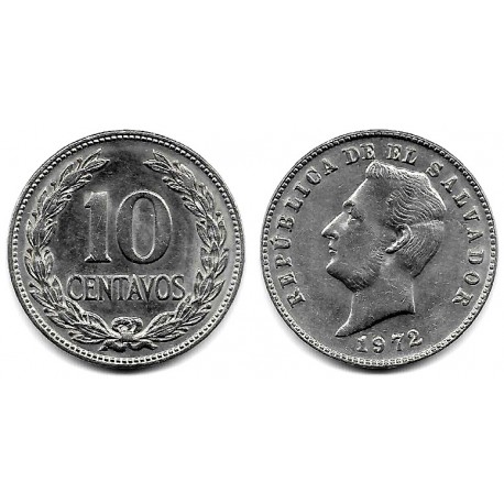(130) El Salvador. 1972. 10 Centavos (EBC)