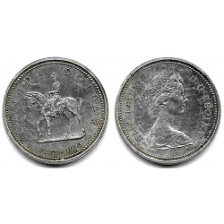 (83) Canadá. 1973. 1 Dollar (MBC+) (Plata)