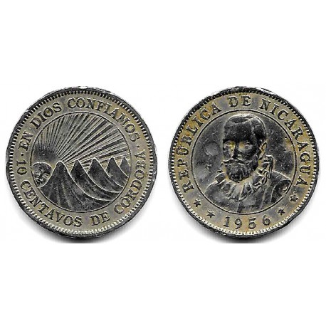 (17.1) Nicaragua. 1956. 10 Centavos (BC)