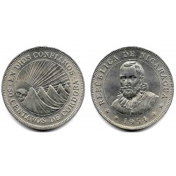 (19.1) Nicaragua. 1954. 50 Centavos (SC)