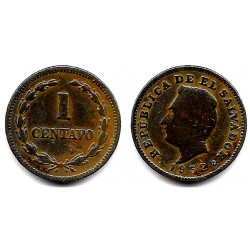 (135.1) El Salvador. 1952. 1 Centavo (BC+)