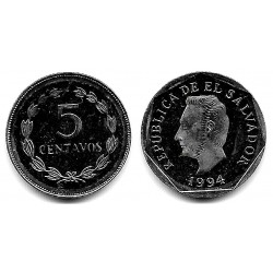 (154b) El Salvador. 1954. 5 Centavos (SC)