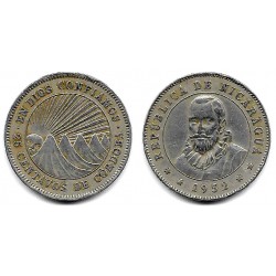 (13.1) Nicaragua. 1952. 25 Centavos (BC+)